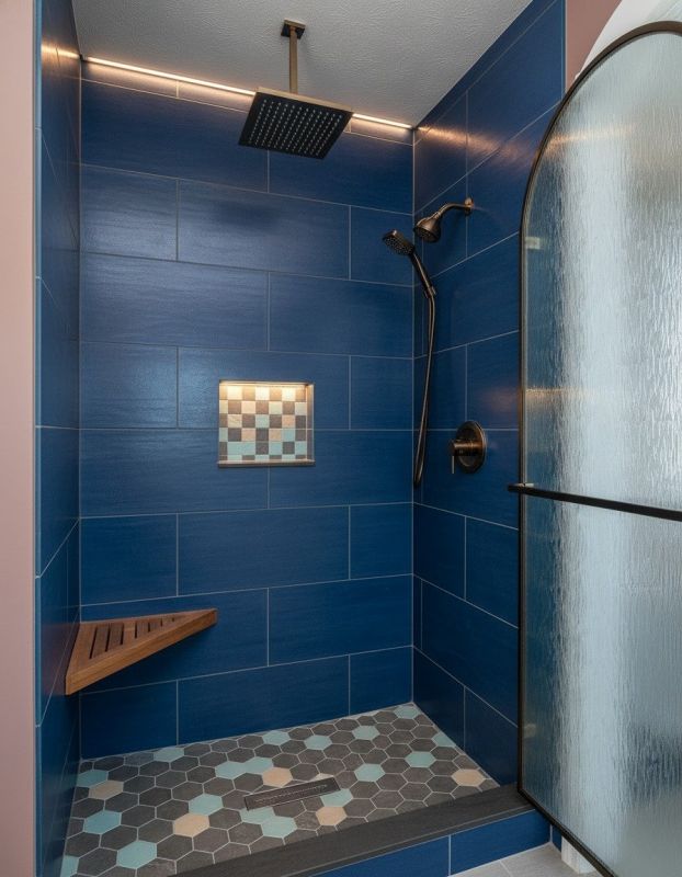 Easy-To-Clean Options For Modern Shower Surrounds