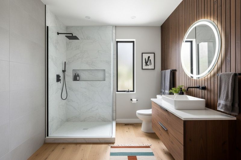Shower Surround Styles That Match Modern Bathroom Designs